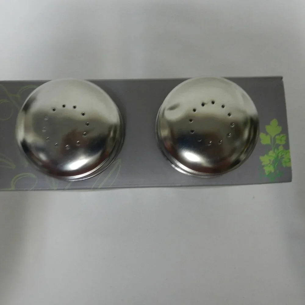 Grant Howard Glass Retro purple Salt & Pepper Set Pair large 4.5 x 2.5  NEW NWT